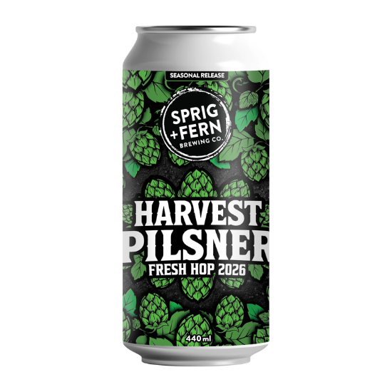 Picture of Sprig & Fern Harvest Pilsner Fresh Hop 2026 Can 440ml