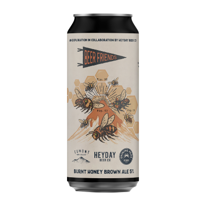 Picture of Heyday Beer Co. x Shining Peak Burnt Honey Brown Ale Can 440ml