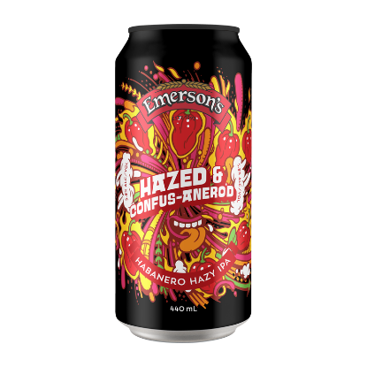 Picture of Emerson's Hazed & Confus-anero'd Habanero Hazy IPA Can 440ml
