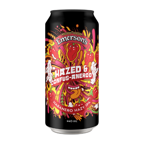 Picture of Emerson's Hazed & Confus-anero'd Habanero Hazy IPA Can 440ml