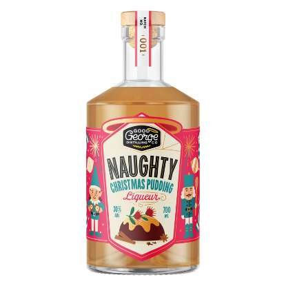 Picture of Good George Naughty Christmas Pudding Liqueur 700ml