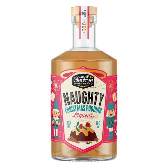 Picture of Good George Naughty Christmas Pudding Liqueur 700ml
