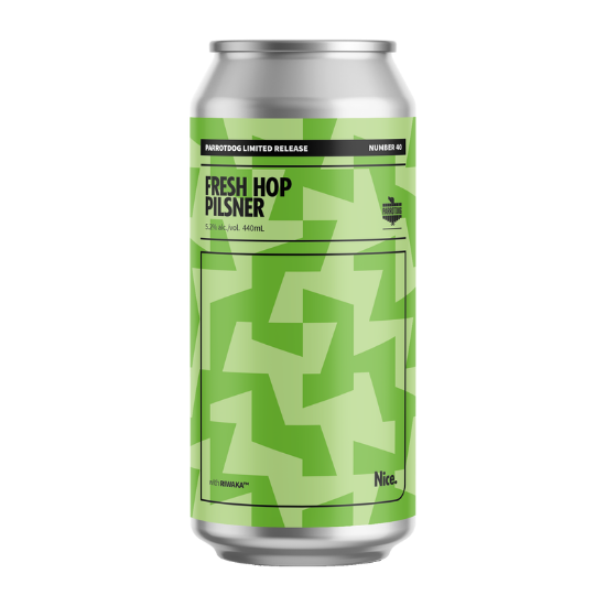 Picture of Parrotdog Limited Release No.40 Fresh Hop Pilsner Can 440ml