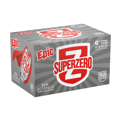 Picture of Epic Superzero Non-Alcoholic IPA Cans 6x330ml