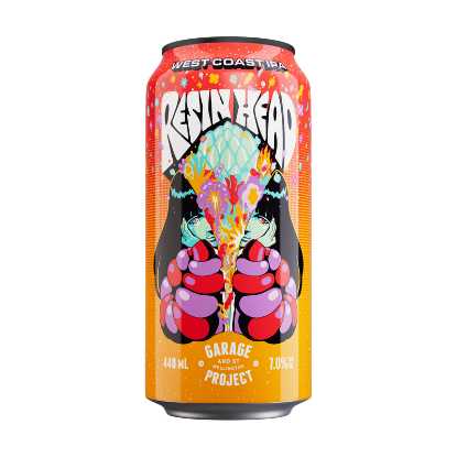 Picture of Garage Project Resin Head West Coast IPA Can 440ml