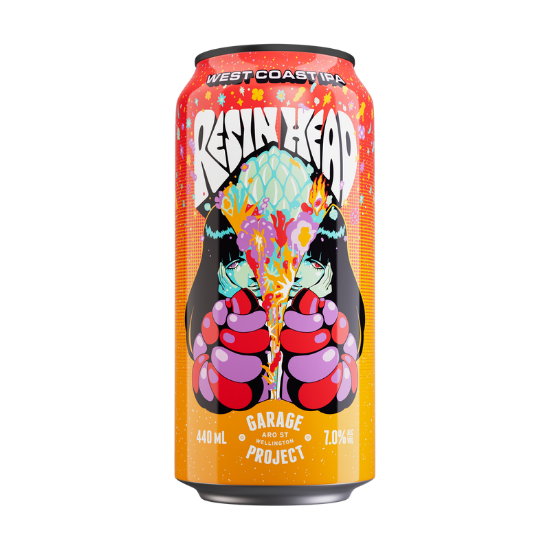 Picture of Garage Project Resin Head West Coast IPA Can 440ml