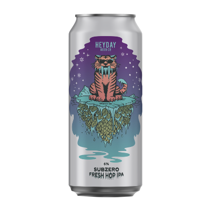 Picture of Heyday Beer Co. Frosted Tips Sub-Zero Fresh Hop IPA Can 440ml