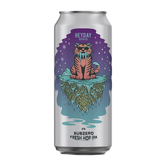 Picture of Heyday Beer Co. Frosted Tips Sub-Zero Fresh Hop IPA Can 440ml