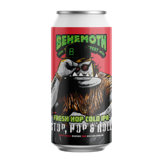 Picture of Behemoth Stop Hop & Roll FH Cold IPA Can 440ml