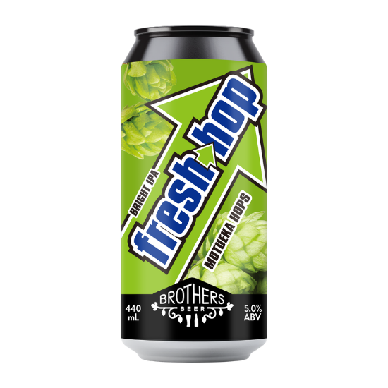 Picture of Brothers Beer Fresh Hop Bright IPA Motueka Hops Can 440ml