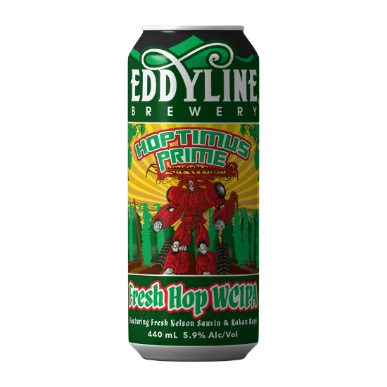 Picture of Eddyline Hoptimus Prime 26 Fresh Hop WCIPA Can 440ml
