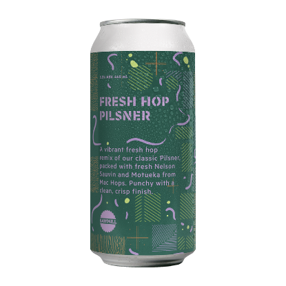 Picture of Sawmill Fresh Hop Pilsner Can 440ml