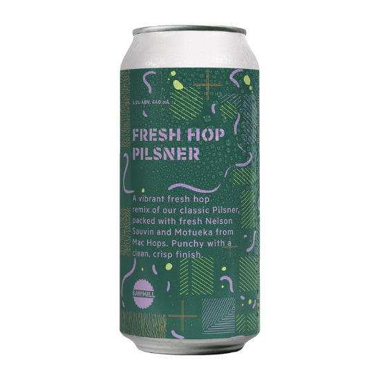 Picture of Sawmill Fresh Hop Pilsner Can 440ml