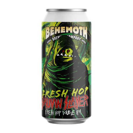 Picture of Behemoth Sauvin Slayer Fresh Hop Double IPA Can 440ml