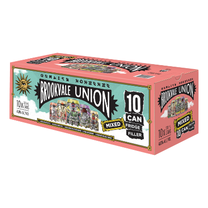 Picture of Brookvale Union Mixed Fridge Filler 4% Cans 10x330ml