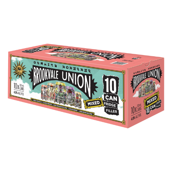 Picture of Brookvale Union Mixed Fridge Filler 4% Cans 10x330ml