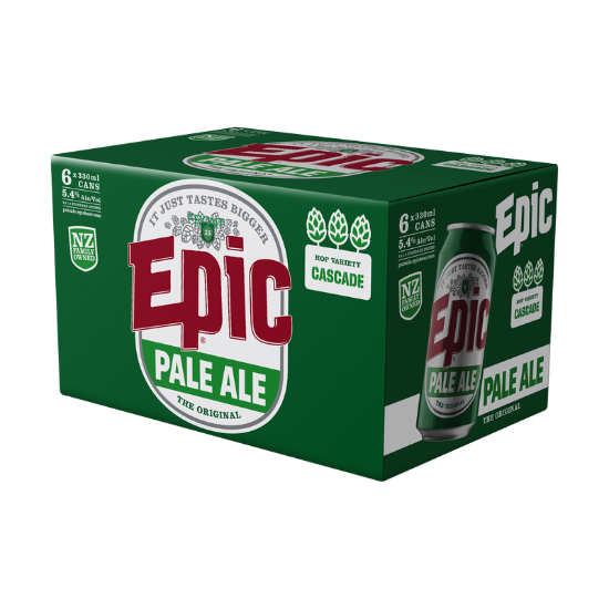 Picture of Epic Pale Ale Cans 6x330ml