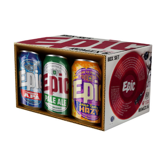 Picture of Epic Remix 6 Box Set Cans 6x330ml