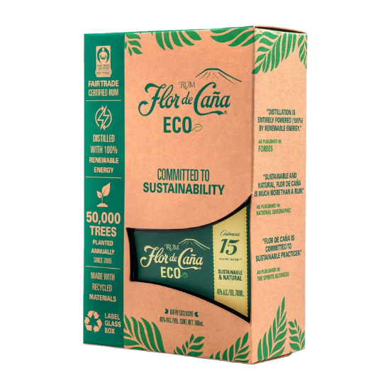Picture of Flor de Caña Eco Centenario 15 Rum 700ml