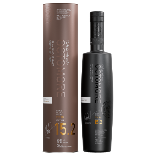 Picture of Bruichladdich Octomore Ochdamh-mòr 15.2 Edition 57.9% 700ml
