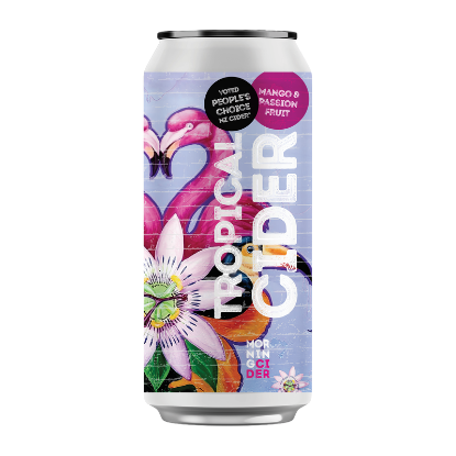 Picture of Morningcider Tropical Cider Can 440ml