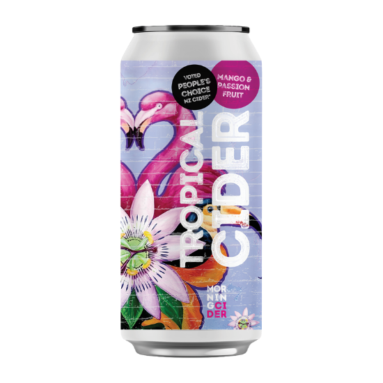 Picture of Morningcider Tropical Cider Can 440ml
