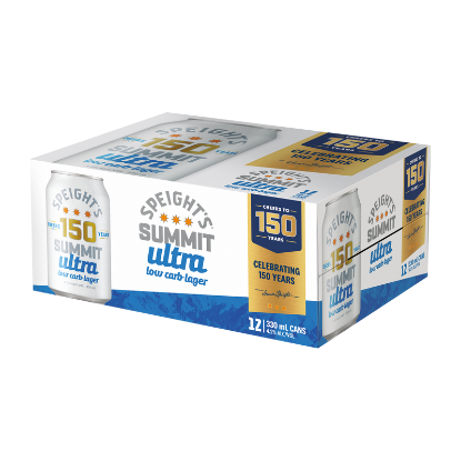 Picture of Speight's Summit Ultra Low Carb Lager Cans 12x330ml