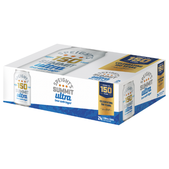 Picture of Speight's Summit Ultra Low Carb Lager Cans 24x330ml
