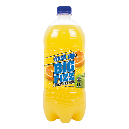 Picture of Fresh Up Big Fizz Juicy Orange PET Bottle 1 Litre