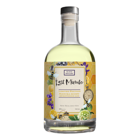 Picture of KJ & Co Distillery Last Minute Manuka Honey Gin 700ml