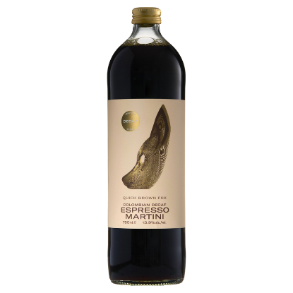 Picture of Quick Brown Fox Decaf Espresso Martini 13.9% 750ml
