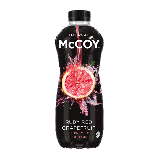 Picture of McCoy Ruby Red Grapefruit PET Bottle 1 Litre