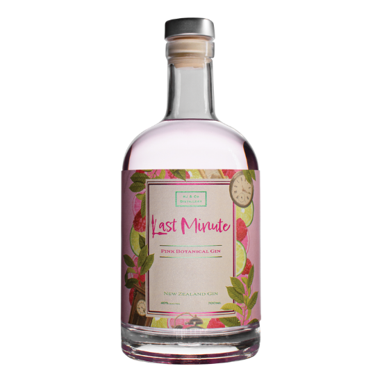 Picture of KJ & Co Distillery Last Minute Pink Botanical Gin 700ml