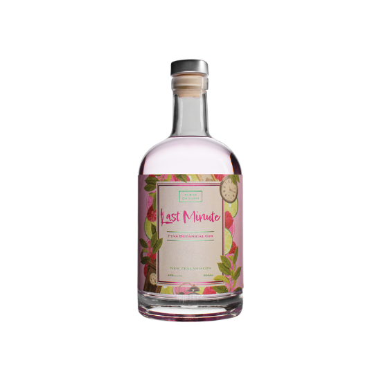 Picture of KJ & Co Distillery Last Minute Pink Botanical Gin 200ml