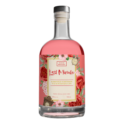 Picture of KJ & Co Distillery Last Minute Limited Edition Valentines Gin 700ml