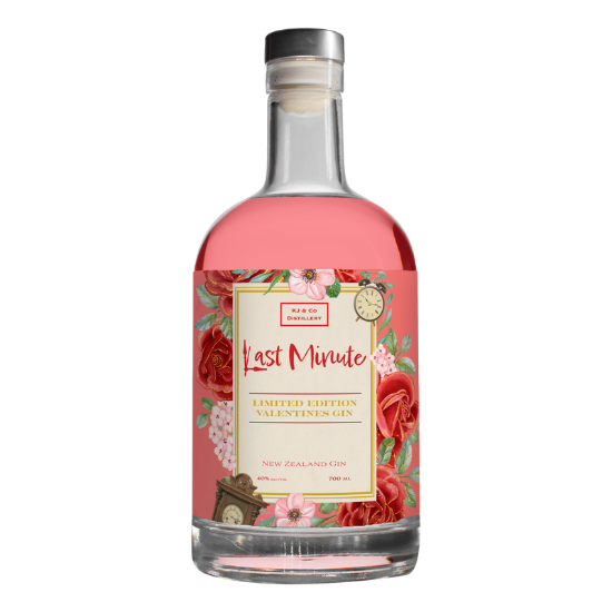 Picture of KJ & Co Distillery Last Minute Limited Edition Valentines Gin 700ml