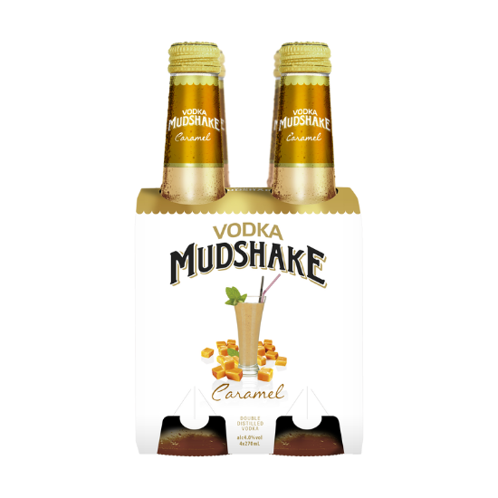 Picture of Mudshake Caramel 4% Bottles 4x270ml