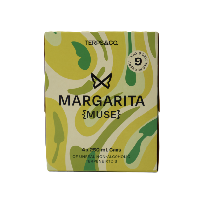 Picture of Terps & Co Margarita-Muse Non-Alcoholic Cans 4x250ml