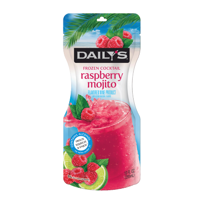 Picture of Daily's Frozen Cocktail Raspberry Mojito 5% Pouch 295ml