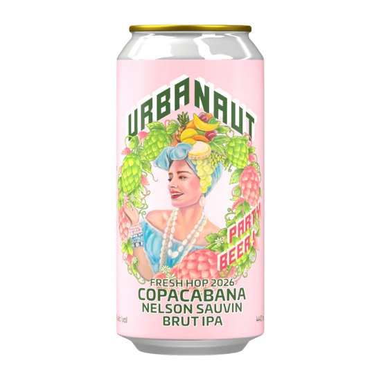 Picture of Urbanaut Fresh Hop 2026 Copacabana Nelson Sauvin Brut IPA Can 440ml