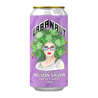 Picture of Urbanaut Fresh Hop 2026 Nelson Sauvin West Coast IPA Can 440ml