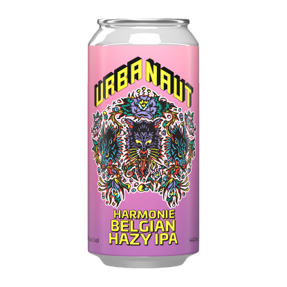 Picture of Urbanaut Harmonie Belgian Hazy IPA Can 440ml