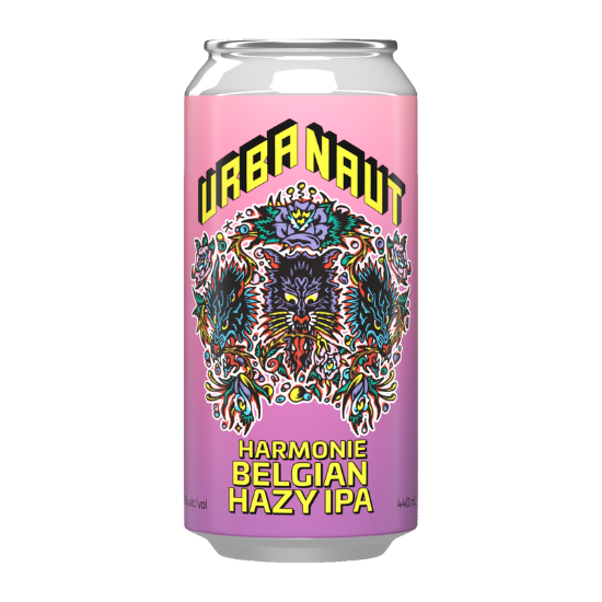 Picture of Urbanaut Harmonie Belgian Hazy IPA Can 440ml