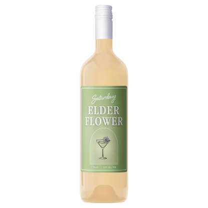 Picture of Saturdays Elderflower 14% 750ml