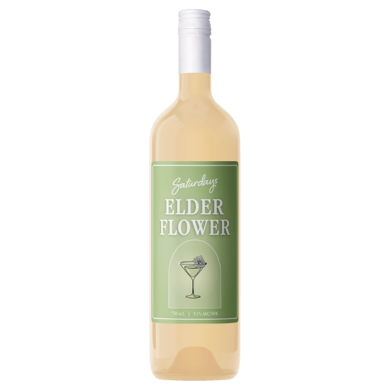 Picture of Saturdays Elderflower 14% 750ml