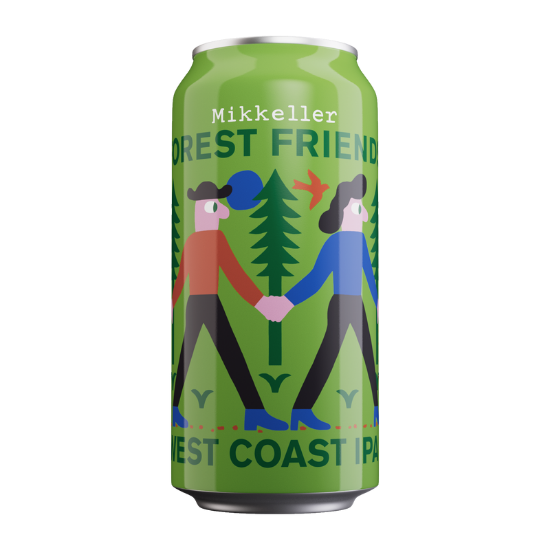 Picture of Mikkeller Forest Friends West Coast IPA Can 440ml