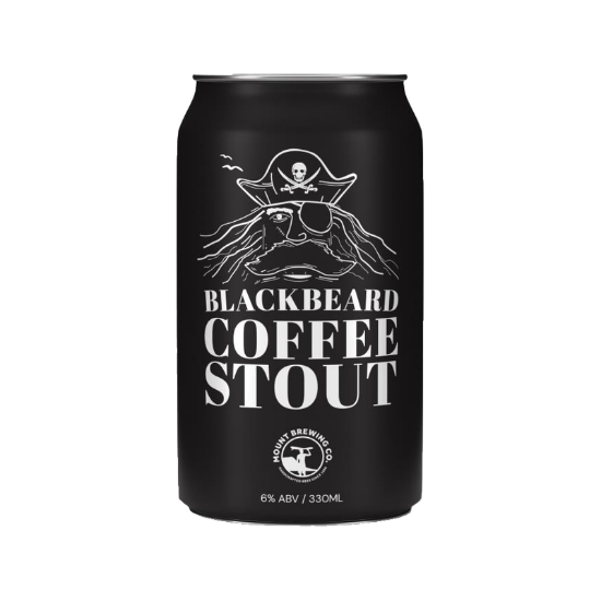 Picture of Mount Brewing Co. Blackbeard Coffee Stout Can 330ml