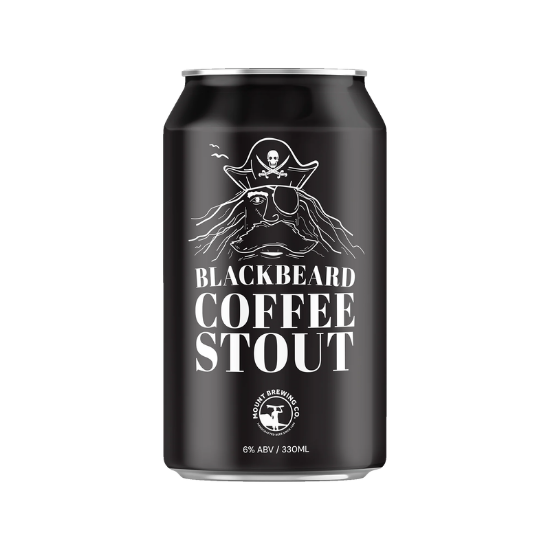Picture of Mount Brewing Co. Blackbeard Coffee Stout Can 330ml