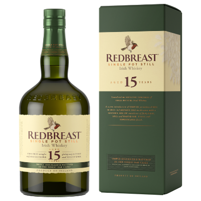 Picture of Redbreast 15YO Single Pot Still Irish Whiskey 700ml