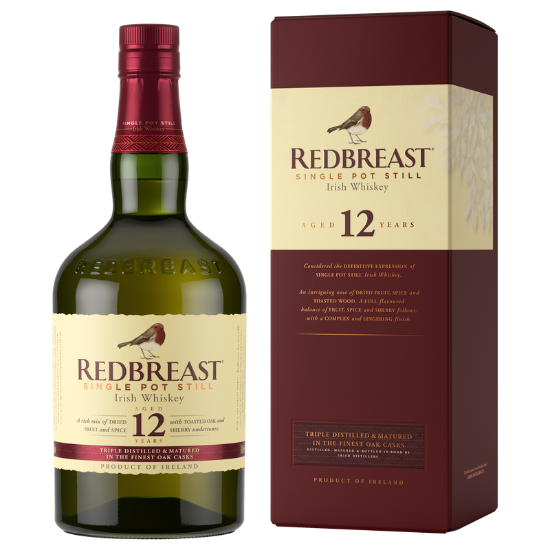 Picture of Redbreast 12YO Single Pot Still Irish Whiskey 700ml
